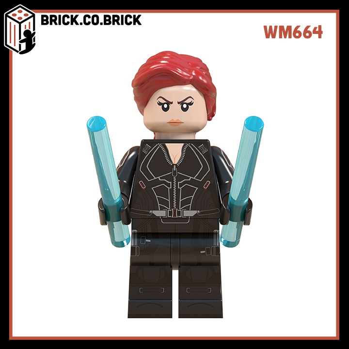 Captain Thor Hawkeye Nebula War Machine Black Widow Đồ Chơi Lắp Ráp Avengers 4 Endgame Non LEGO WM6056