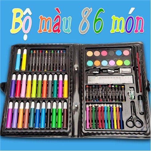 Giảm Giá Sốc Bộ bút mầu 86 món