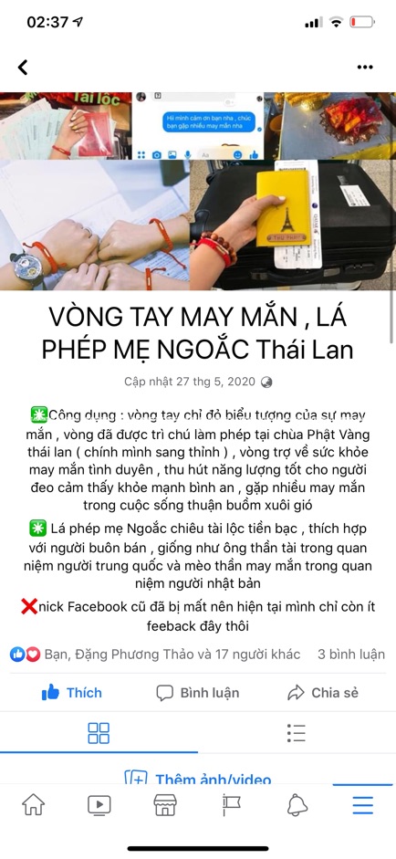 VÒNG TAY CHỈ ĐỎ THÁI LAN