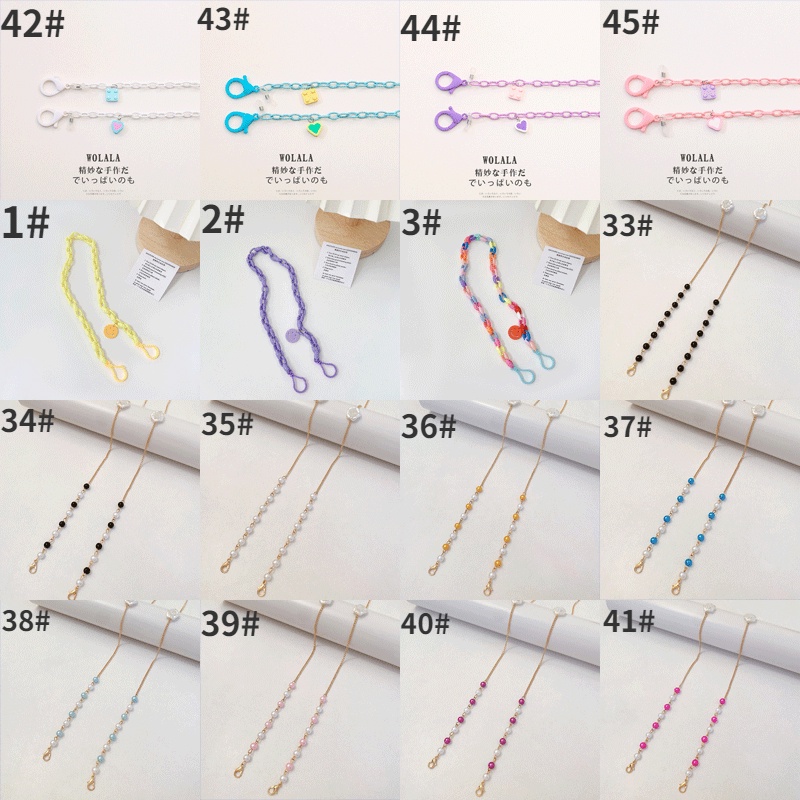 Dây Chuỗi Ngọc Trai Đeo Cổ Chống Thất Lạc Chống Thất Lạc Phong Cách Hàn Quốc