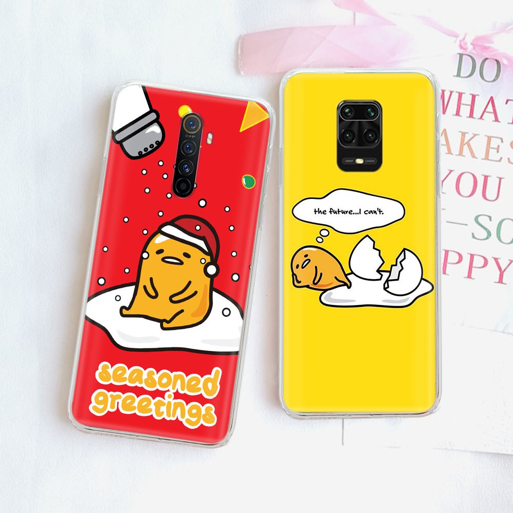 Ốp Điện Thoại Trong Suốt Họa Tiết Gudetama Dễ Thương Cho Motorola Moto E4 E5 E6 Plus E6S P30 Note Z2 Play Ty71