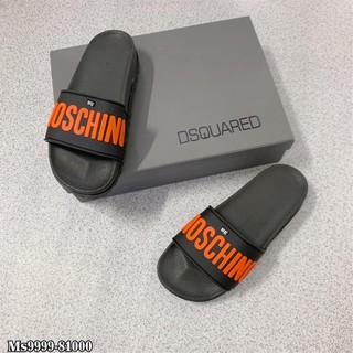 Dép Lê Đế Cao Quai Nổi Chữ Cao Su Mcn