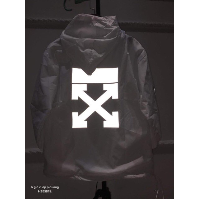 Áo khoác gió off phản quang -HS/C // hàng sẵn SLL | BigBuy360 - bigbuy360.vn