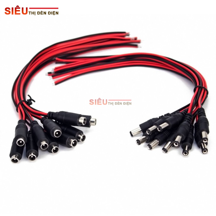 Giắc DC đực cái 5.5mm