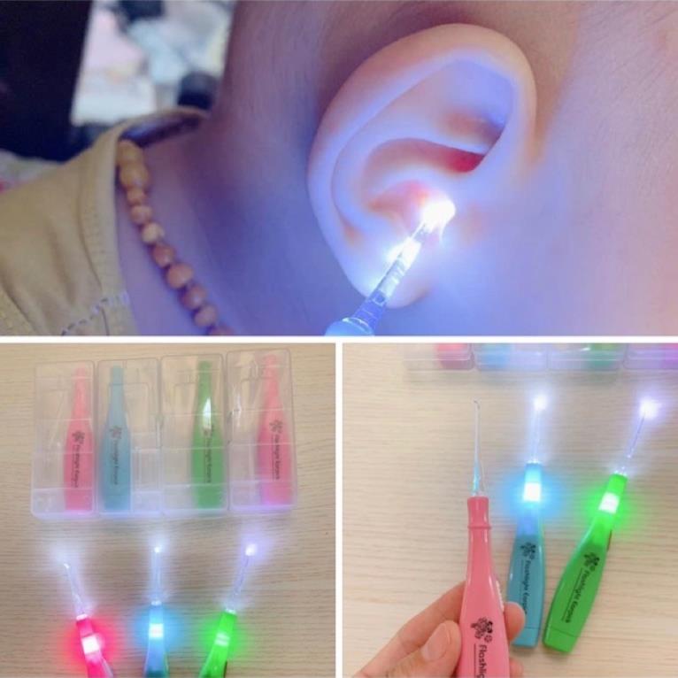 Dụng cụ lấy ráy tai có đèn tiện lợi và thông minh cho bé