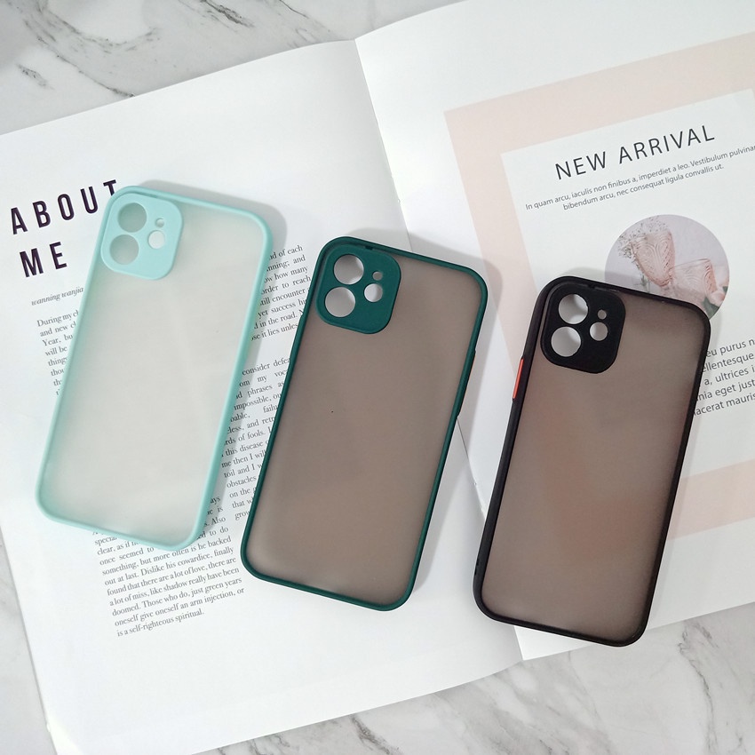 ốp lưng huawei nova 3i  vivo y01 y11 y12 y15 y17 y20 y21s y72 v20 v21 v23 v23e ốp lưng nhám chống sốc