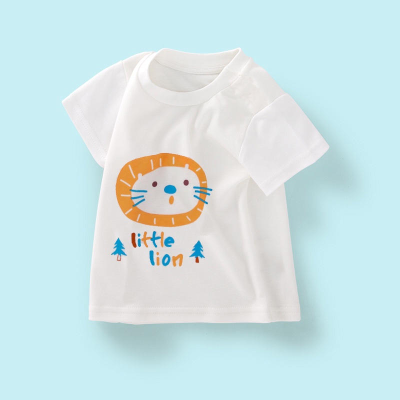 ÁO THUN BÉ TRAI BÉ GÁI MẪU BRAVE LION, SUPPER BEAR