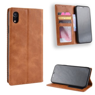 [Giá rẻ nhất ] Bao da dạng ví iPhone XR Leather Luxury