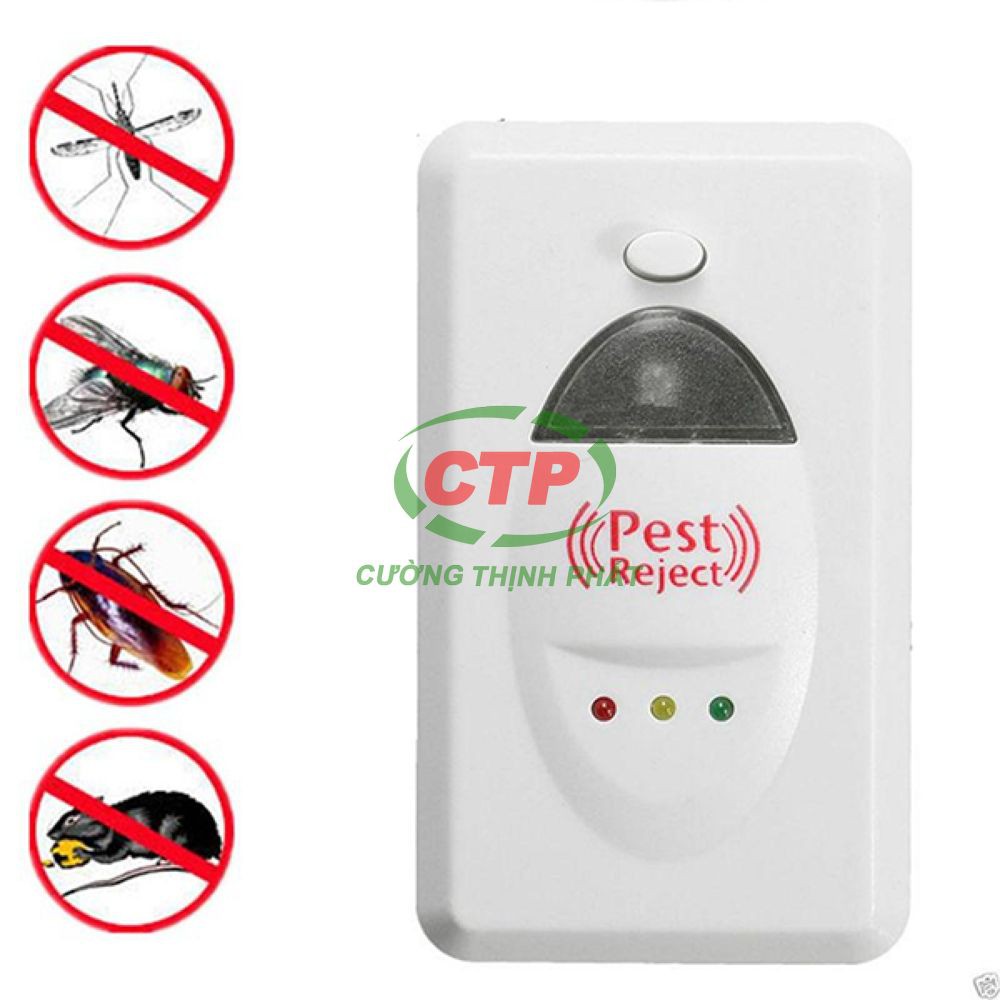 Máy Đuổi Côn Trùng, Thiết Bị Xua Đuổi Côn Trùng Pest Rejeck Loại Tốt