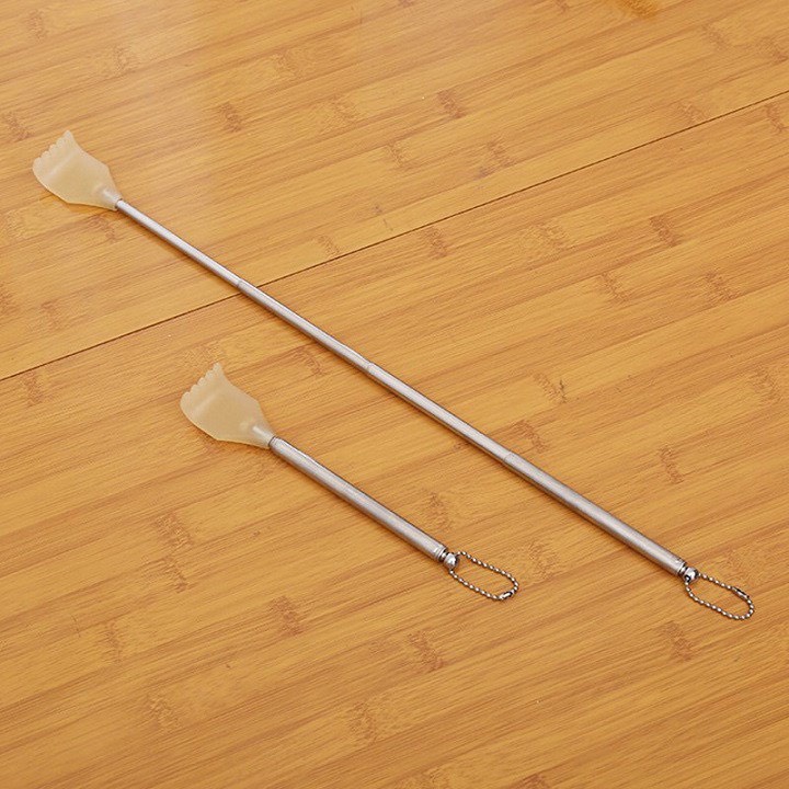 Cây gãy lưng inox kéo dài tiện dụng - gãi lưng rút gọn hình bàn tay