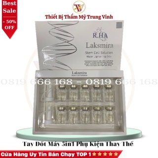 Tế Bào Gốc Laksmira 1 Hộp 10 Lọ 5ml. Phục Hồi Da Yếu Trắng Sang Căng Bóng Se Khít Lỗ Chân Lông