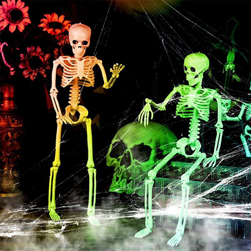 Đồ trang trí Bộ Xương Người Sống Động Treo Trang Trí Tiệc Halloween