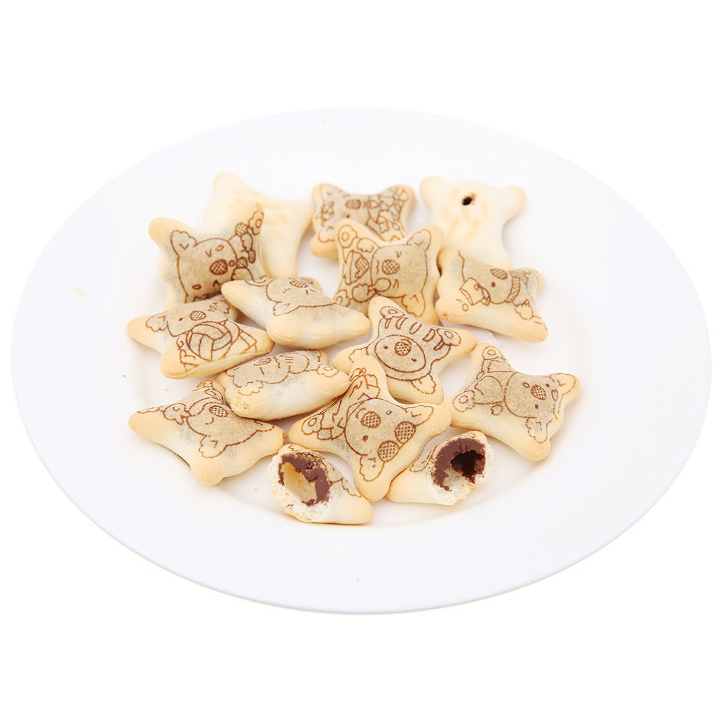 Bánh gấu nhân kem Lotte Koala's March hộp 37g