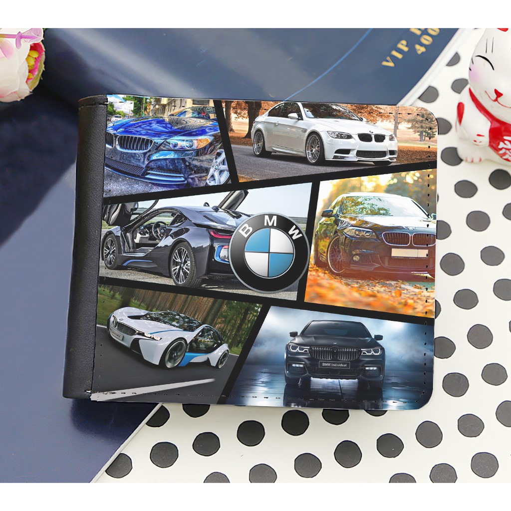 Ví da nam BMW thời trang