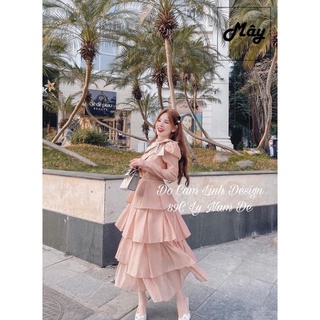 Váy hồng tầng tiểu thư