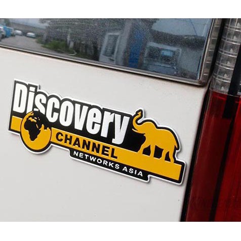 Tem Logo Discovery Kim Loại Dán Xe ô Tô Ms-181