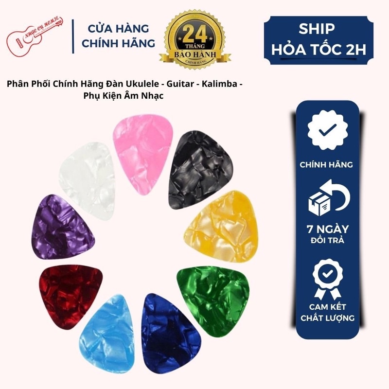 PICK GẨY ĐÀN UKULELE - GUITAR VÀ CÁC NHẠC CỤ KHÁC