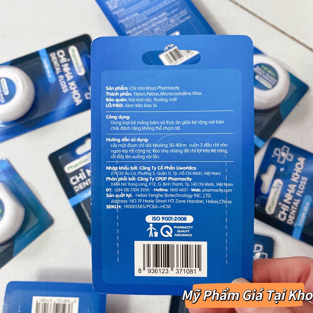 Chỉ nha khoa Pharmacity Dental Floss (1Cuộn 50m)