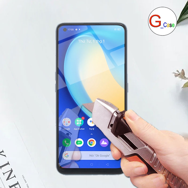 Kính cường lực Full màn hình Realme 7 pro / C2 /  C11 / X  / K3 / 6 / 7 / 5 / 5S / 5I / 6I / 5  PRO / Q - Xịn