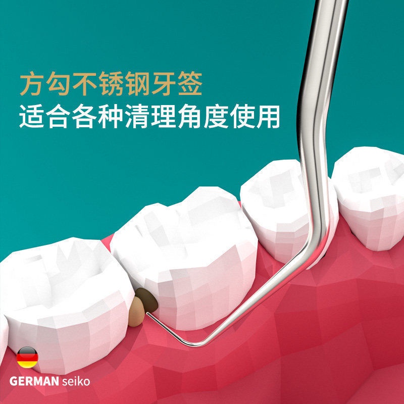 Tăm Xỉa Răng Bằng Thép Không Gỉ 304 Cao Cấp