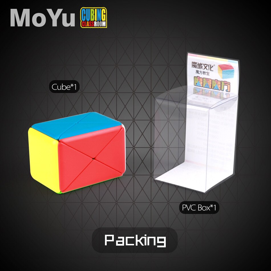 Đồ chơi Rubik Moyu Container Stickerless, Rubik Biến Hình Phát Triển Trí Não