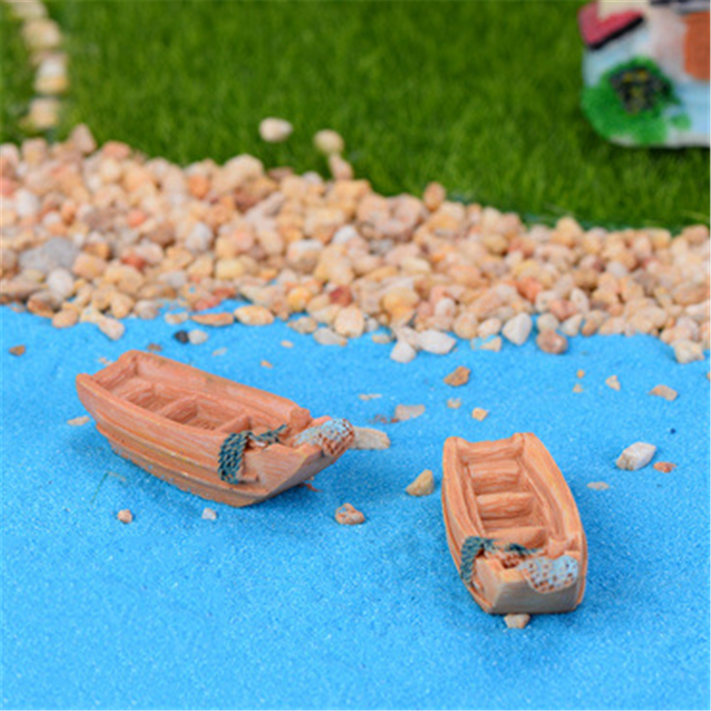 Mô hình chiếc thuyền đồ chơi bằng gỗ nhỏ nhắn DIY