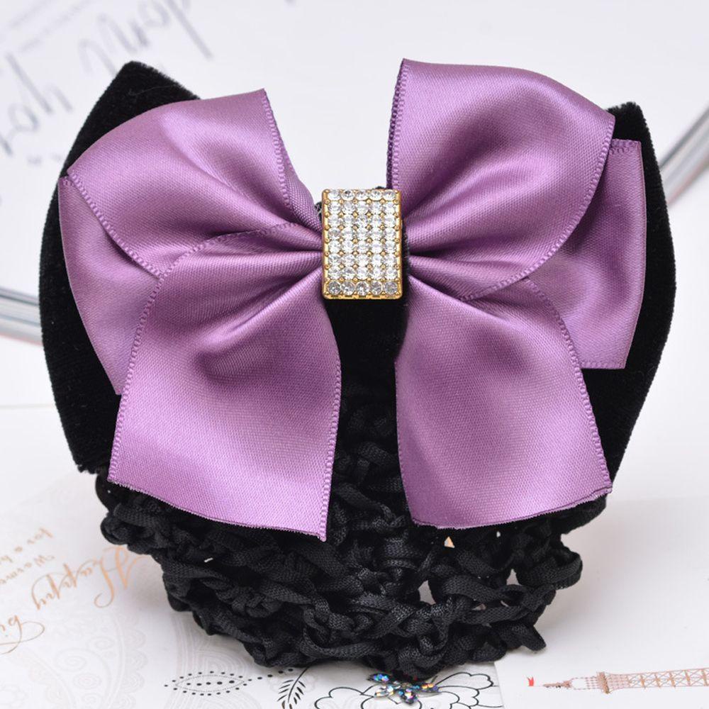 Kẹp Tóc Nơ To WMES15H Phong Cách Vintage Dành Cho Nữ