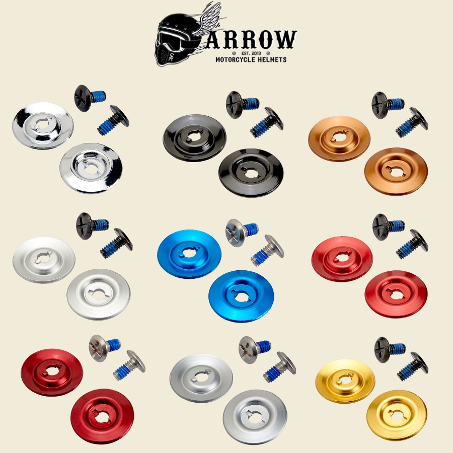 Bộ kit kính chắn bảo hộ Biltwell nhiều màu sắc ArrowShop