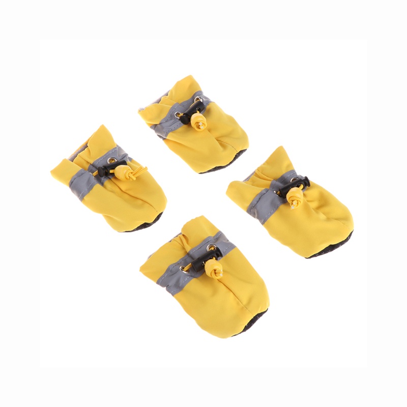 Set 4 Đôi Giày Chống Trượt Dành Cho Chó Cưng Cỡ Nhỏ / Vừa / Lớn