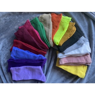 Tất vớ trơn basic cổ cao