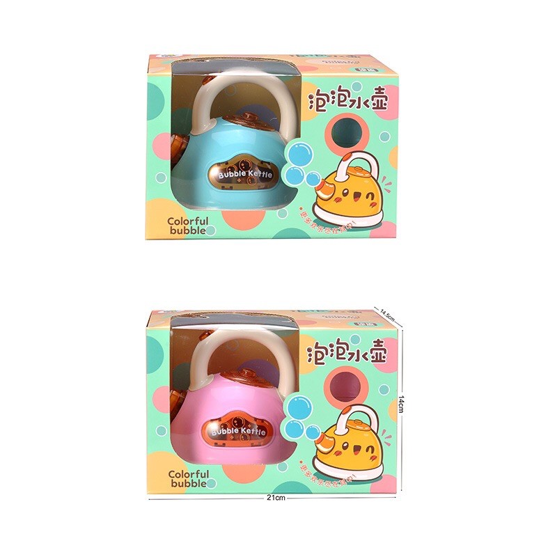 Có sẵn 🌸 Bộ Ấm Nước Bắn Bong Bóng Xà Bông 616 🌸