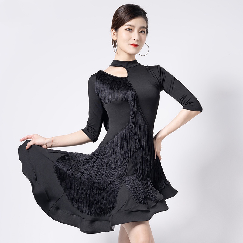 Trang Phục Khiêu Vũ latin Thiết Kế Mới Xinh Xắn Thời Trang