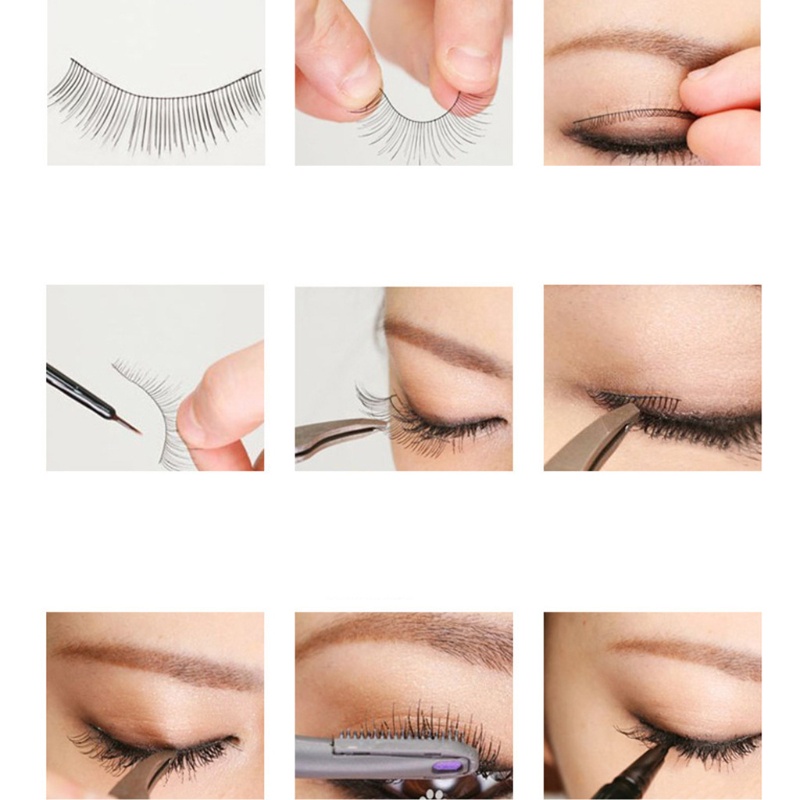 Set 4 Cặp Lông Mi Giả 3D Thời Trang Dành Cho Nữ