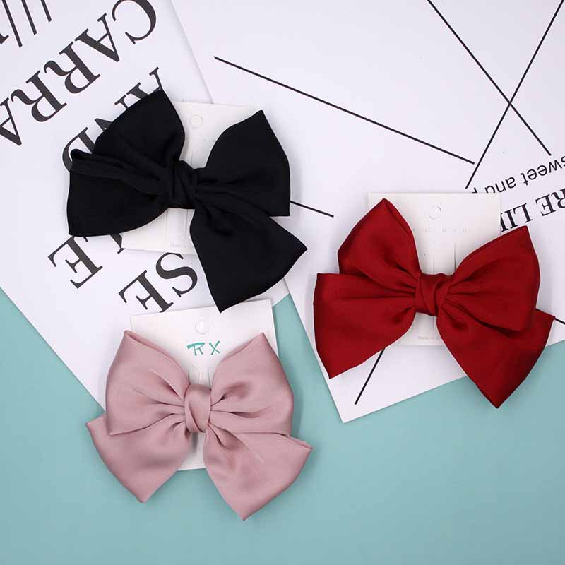 Kẹp Tóc Hình Nơ Dễ Thương Thời Trang Thanh Lịch Phong Cách Hàn Quốc A230 Warm&amp;Cute