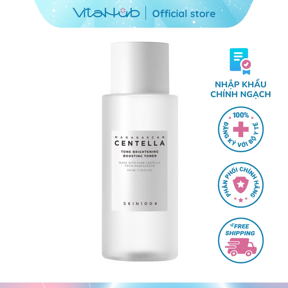 Nước hoa hồng Skin1004 Madagascar Centella Tone Brightening Boosting Toner 210ml
