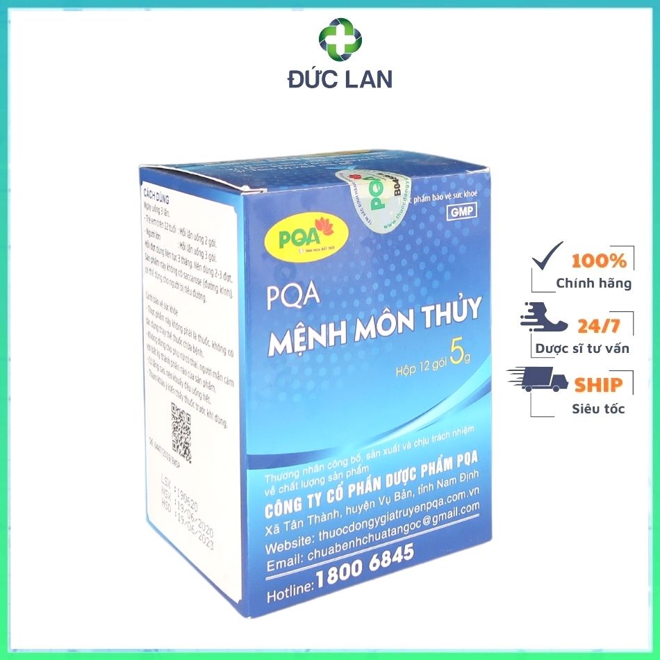PQA MỆNH MÔN THUỶ GIÚP BỔ THẬN ÂM, NHUẬN SẮC, TĂNG CƯỜNG SỨC KHỎE