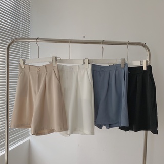 Quần short vải kèm belt Q-1835