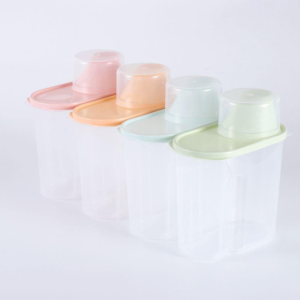 KUNHEV Hộp Nhựa Đựng Thực Phẩm Khô Kín Khí Dung Tích 1.9L / 2.5L