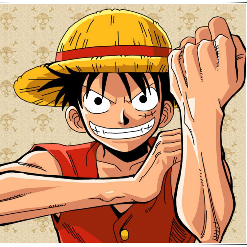 Nón Vành Tròn Phong Cách Hoạt Hình One Piece
