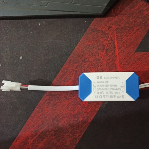 Nguồn đèn LED âm trần 7w 3 chế độ màu, chân cắm 3 pin