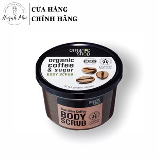 Tẩy Tế Bào Chết Body Organic Shop Coffee Sugar Body Scrub 250ml