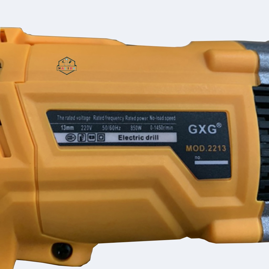 Máy Khoan Điện GXG | Máy Khoan Cầm Tay Công Nghệ Nhật Đầu 13mm Công Suất 850W Bảo Hành 6 Tháng