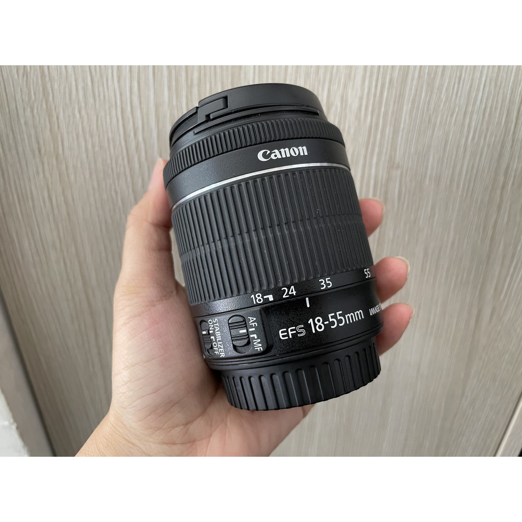 Ống Kính Canon EF-S18-55mm F3.5-5.6 IS STM  99%