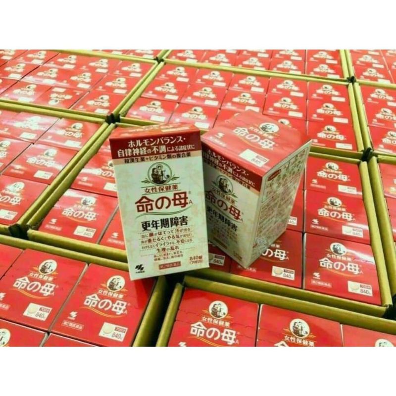 0Hộp 840 Viên Tiền Mãn Kinh Kobayashi Nhât Bản