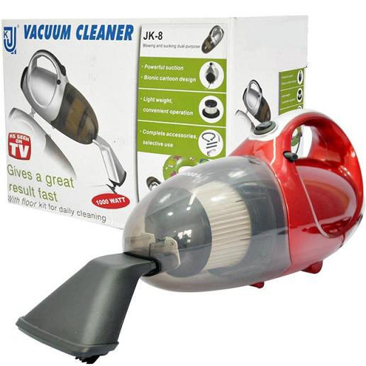 MÁY HÚT BỤI CẦM TAY HÚT VÀ THỔI VACUUM CLEANER JK-08 ( ĐỎ ) | BigBuy360 - bigbuy360.vn