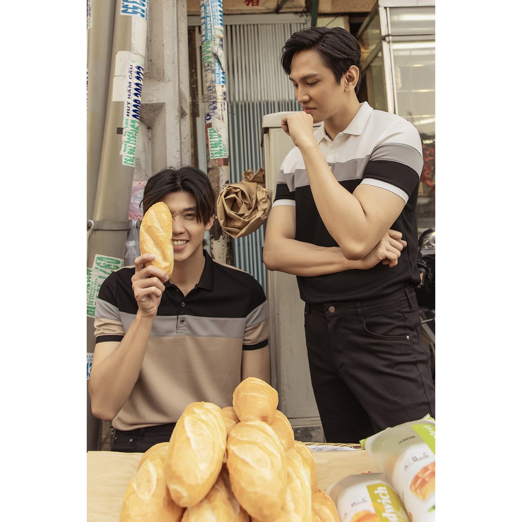 Áo thun polo BEN & TOD hoạ tiết cotton cao cấp phong cách trẻ trung 20357 | BigBuy360 - bigbuy360.vn