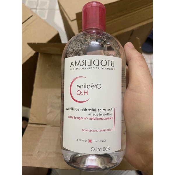 Nước tẩy trang 500ml cho da thường,khô