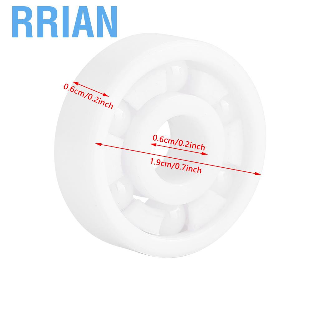 1 Vòng Bi Bằng Gốm Màu Trắng Độ Chính Xác Cao 626 6x19 X 6mm Zro2