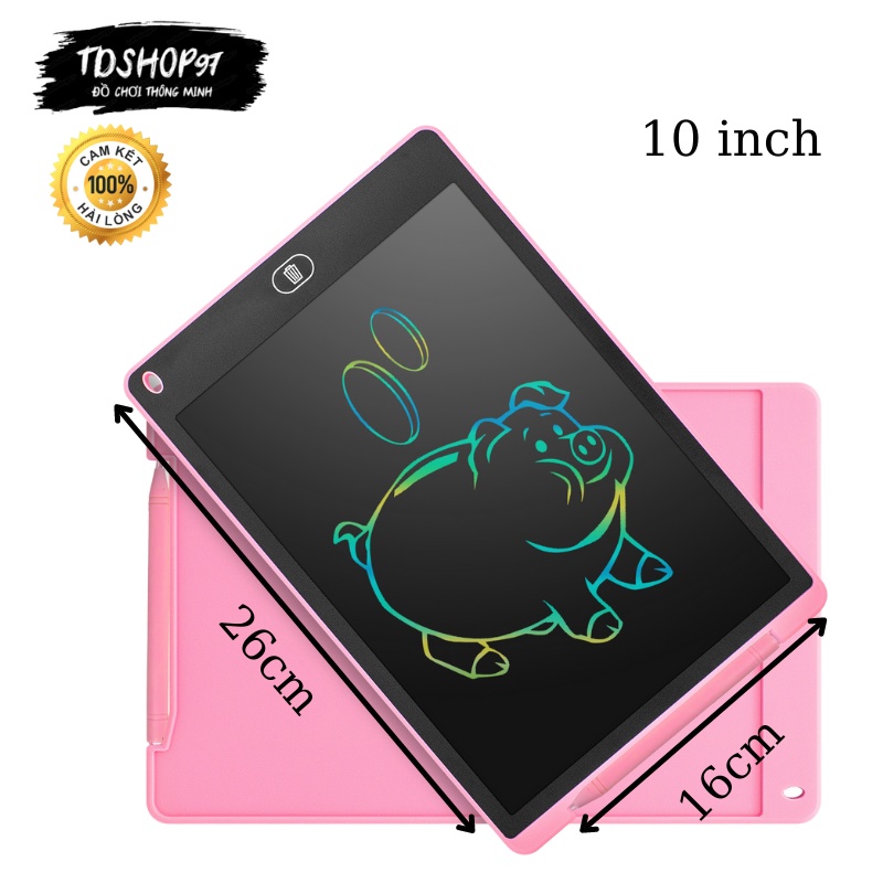 Bảng Viết Tự Xoá, , Bảng Điện Tử Thông Minh 10 inch, giúp bé thỏa sức phát triển tư duy sáng tạo