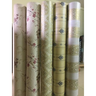 Decal dán tường nhiều màu khổ ngang 1,2m.